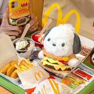 Cute Pochacco Burger Bag - Perfect Gift For Kids